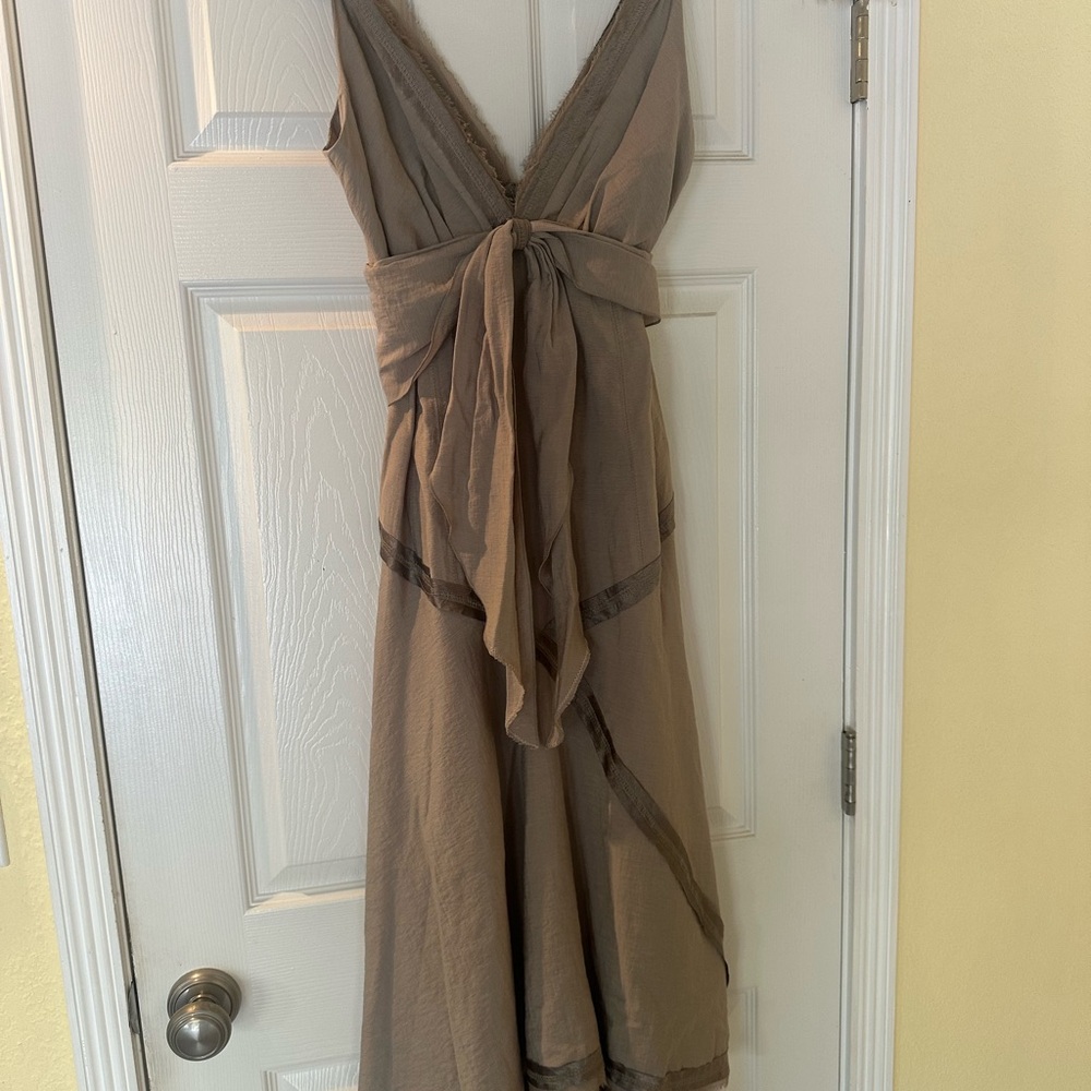 People Like Frank Fit n Flare Bohemian Dress Sz M